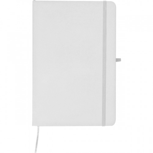 Notatnik A5 w linie z materiałów z recyklingu LORENA Biały 2875906 (3)