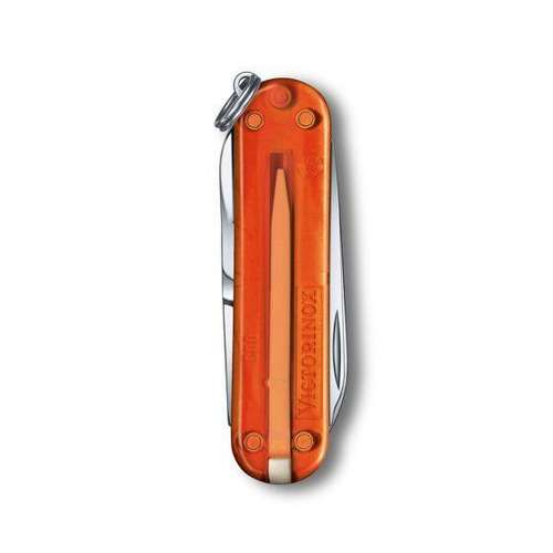 Scyzoryk Classic SD transparentny Victorinox Pomarańczowy 06223T82G10 (2)
