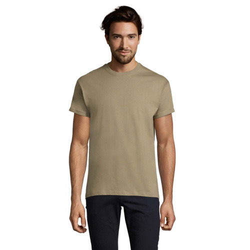 IMPERIAL Męski T-SHIRT 190g Khaki S11500-KH-3XL 