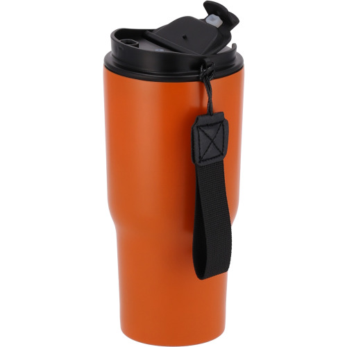 Kubek termiczny 550 ml ze stali z recyklingu DANA Pomarańczowy 8523910 (4)