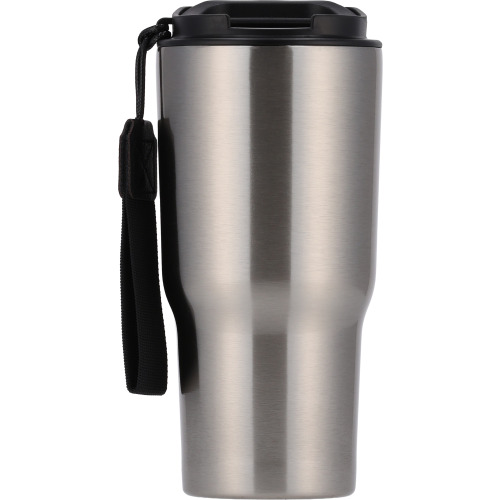 Kubek termiczny 550 ml ze stali z recyklingu DANA Szary 8523907 (1)