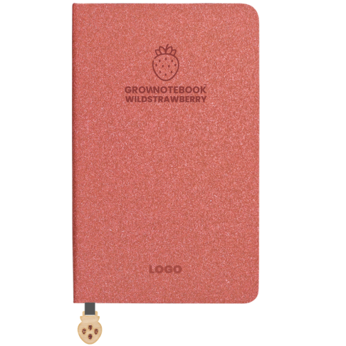 Notatnik Grow z zawieszką WildStrawberry-grass NC1024grpendW-grass 