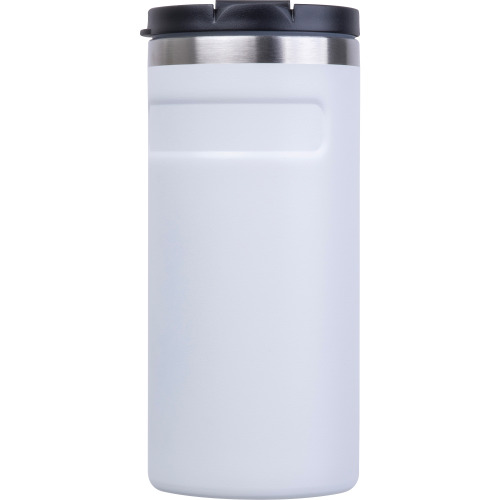 Kubek termiczny ze stali z recyklingu 450 ml SILVIO Biały 8536506 (14)