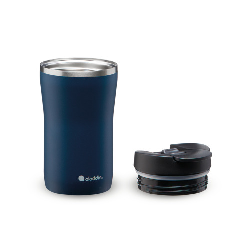 KUBEK ALADDIN CAFE THERMAVAC LEAK-LOCK STAINLESS STEEL MUG 0,25 L Granatowy 1009314016 (1)