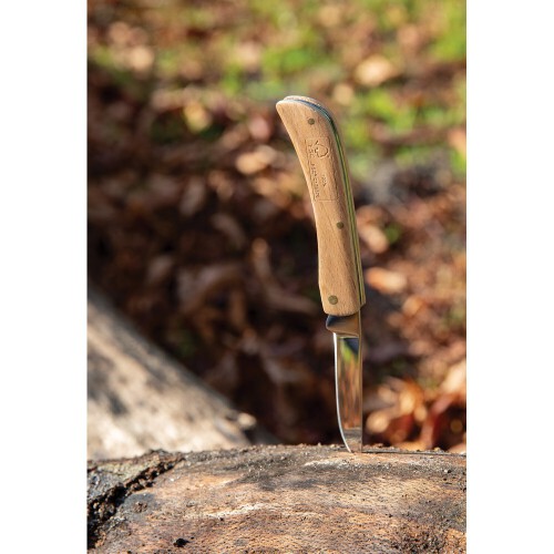 Drewniany nóż składany, scyzoryk brązowy P414.009 (5)