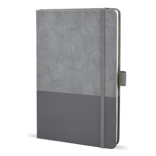 Notatnik Thermo Leather A5 Szary LT92088-N0061 