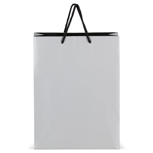 Papierowa torba prezentowa FSC 30 x 12 x 40 cm 200 g/m² Srebrny LT91517-N0005 (2)