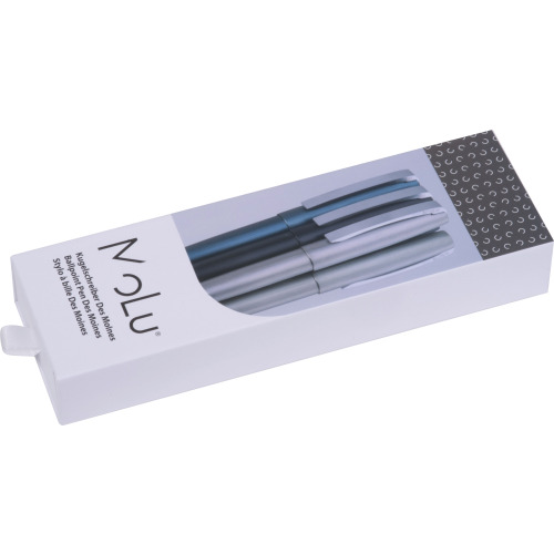 Metalowy długopis Des Moines MoLu Czarny 533703 (5)