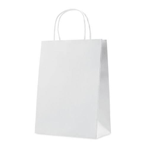 Paprierowa torebka średnia 150 gr biały MO8808-06 (2)