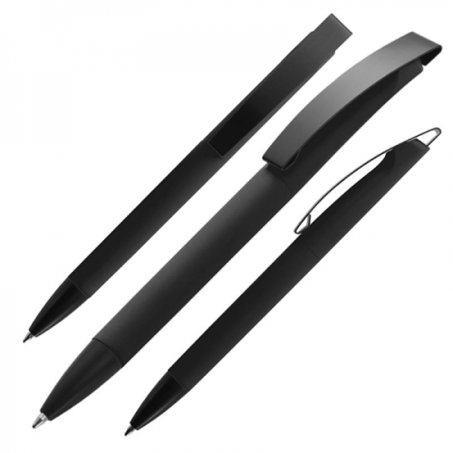 Długopis plastikowy BRESCIA czarny 009903 (2)