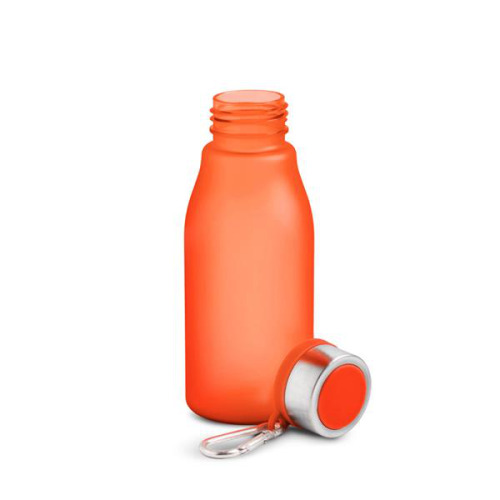 Matowa butelka RPET o pojemności 350 ml z karabińczykiem / Bijou Translucent IP37071898 (3)