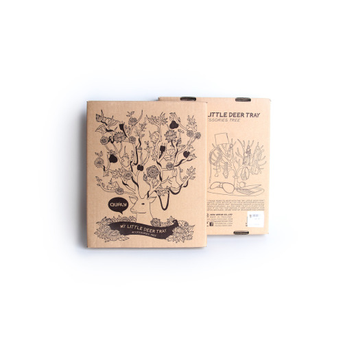 Stojak na biżuterię My Little Deer Biały QL10171-WH (1)