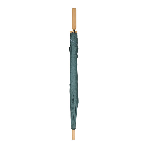 Składany parasol 25” z plastiku z recyklingu Ciemnozielony LT97114-N0030 (1)