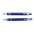 Zestaw piśmienny, długopis i ołówek niebieski V1203-11 (1) thumbnail