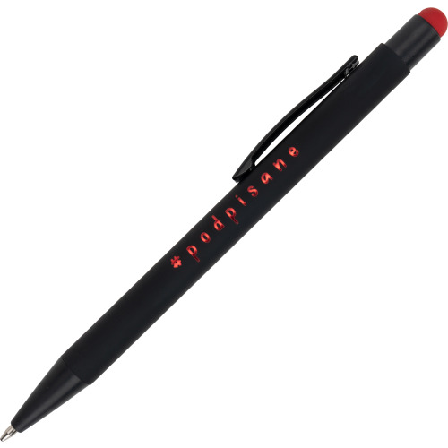 Długopis metalowy touch pen soft touch OHARA Czerwony 462405 (4)