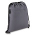Torba ze sznurkiem z powlekanego PU R-PET 600D, wymiary 33 x 42 cm Szary LT91394-N0061  thumbnail