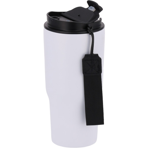 Kubek termiczny 550 ml ze stali z recyklingu DANA Biały 8523906 (4)