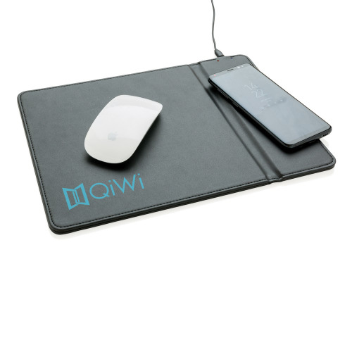 Podkładka pod mysz, ładowarka bezprzewodowa 5W Czarny P308.941 (8)