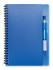 Notes z długopisem. 80 kartek przezroczysty niebieski KC6750-23  thumbnail