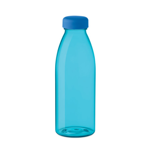 Butelka RPET 500ml przezroczysty niebieski MO6555-23 