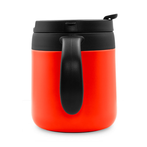 Kubek termiczny 400 ml z rączką | Wyatt Czerwony V4838-05 (5)
