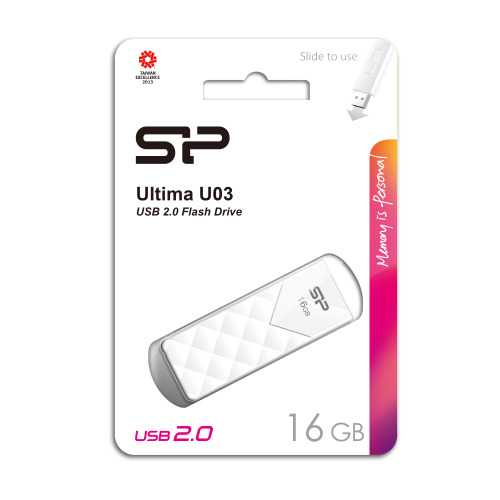 Pendrive Ultima U03, 32GB 2.0 Silicon Power Biały EG 812406 16GB (2)