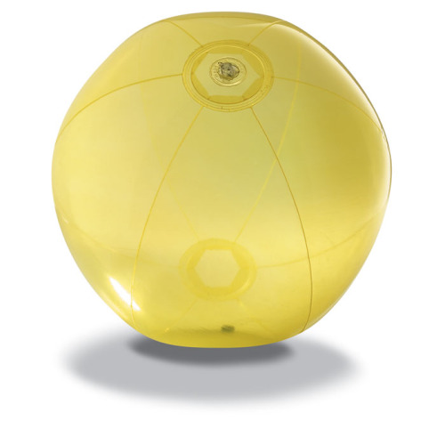 Piłka plażowa z PVC żółty IT2216-08 