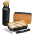 Zestaw lunch box ze sztućcami i butelka termiczna 500 ml STEPHAN Czarny 6246403 (2) thumbnail
