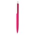 Długopis X3 z przyjemnym w dotyku wykończeniem różowy V1999-21  thumbnail