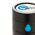 Butelka monitorująca ilość wypitej wody 650 ml Aqua czarny, niebieski P436.881 (5) thumbnail