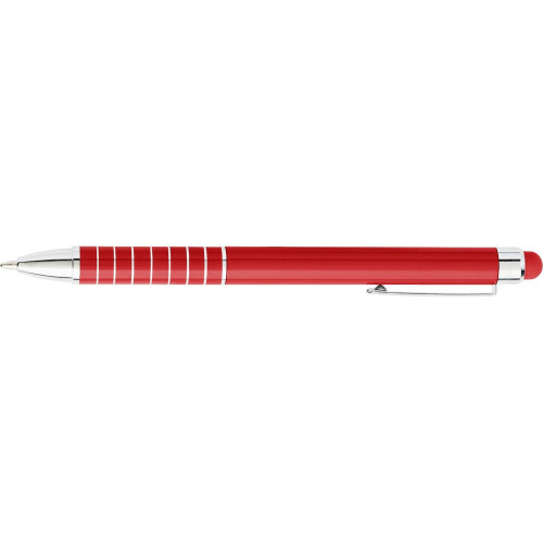 Długopis, touch pen Czerwony V1657-05 (1)