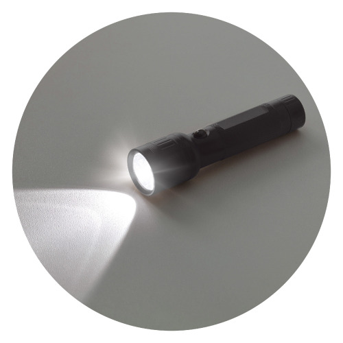 Latarka aluminiowa Czarny LT93312-N0002 (2)