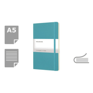 MOLESKINE Notatnik ok. A5 Turkusowy