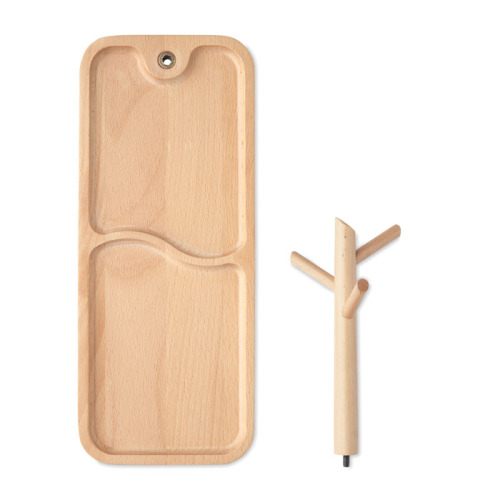 Drewniana podstawka organizer Drewna MO6566-40 (4)