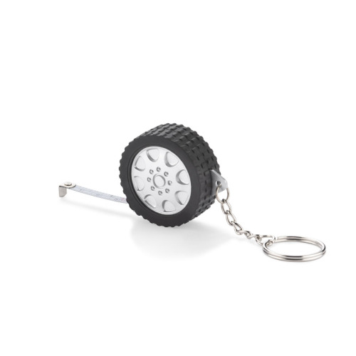 Brelok miara TIRE 1 m Srebrny 29009 