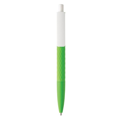 Długopis X3 z przyjemnym w dotyku wykończeniem zielony V1999-06 (2)
