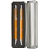 Zestaw piśmienny, długopis i ołówek mechaniczny pomarańczowy V1956-07  thumbnail
