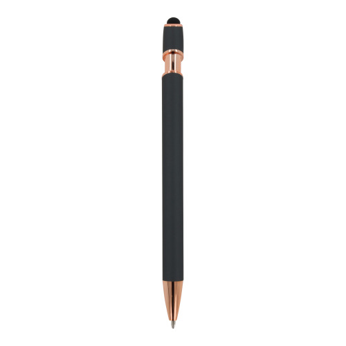 Ballpen Paris Deluxe Metal Rubberised Szary LT87783-N0061 (3)