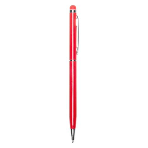 Długopis, touch pen czerwony V1660-05 (4)