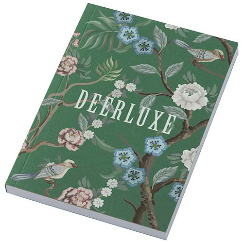 Notatnik A6 Novella Austen z miękką okładką, 100 kartek Zielony 21024461 