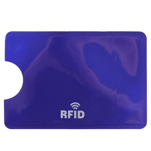 Etui na kartę kredytową, ochrona przed RFID granatowy V0486-04 (1)