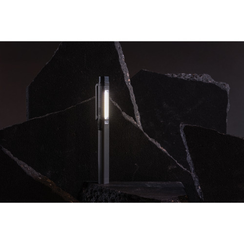 Latarka COB Gear X, ładowana przez USB, RABS Szary P513.262 (11)