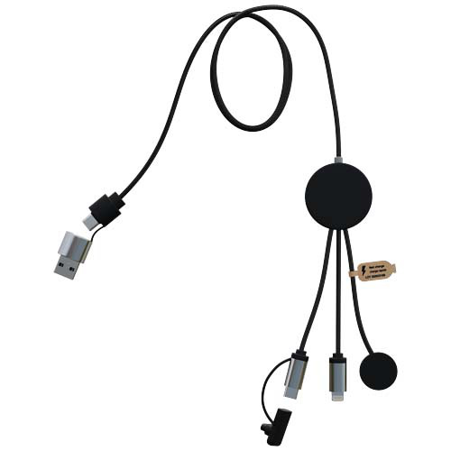 SCX.design C34 kabel do ładowania smartwatcha 7 w 1  Czarny 2PX21490 (3)