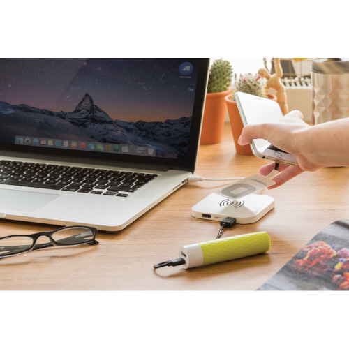 Ładowarka bezprzewodowa 5W Biały P308.923 (10)