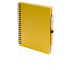 Notatnik z długopisem żółty V2795-08  thumbnail
