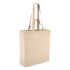 Torba bawełniana OEKO-TEX® 38 x 10 x 42 cm 140 g/m² Ecru LT95382-N0054  thumbnail