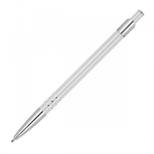 Długopis aluminiowy z recyklingu PAIGE Biały 1446906 (4)