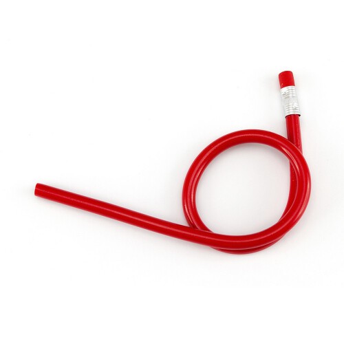 Elastyczny ołówek, gumka czerwony V7631-05 (2)