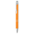 Długopis z gumowym wykończenie pomarańczowy MO8857-10 (1) thumbnail