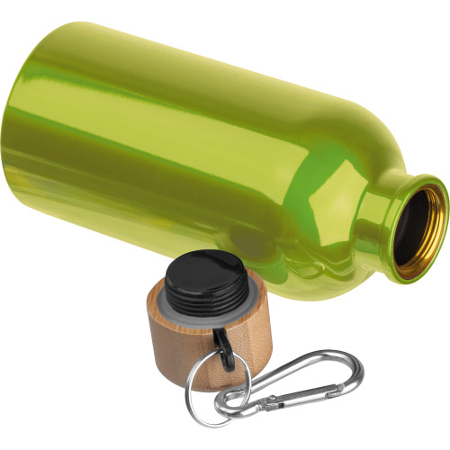 Butelka metalowa 400 ml MARILYN Jasnozielony 8497229 (5)